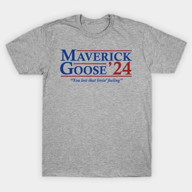 Maverick and Goose 2024 Election - Top Gun T-Shirt by LMW Art